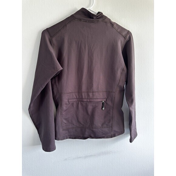 Vintage Patagonia Sweater Women Small Purple Quarter Zip Hiking Made In USA‎ - Picture 7 of 8